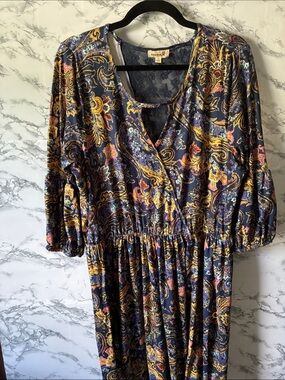 fashion world maxi dresses Womens Vintage Boho Maxi Dress main image 0